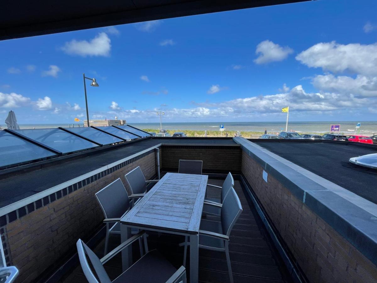 Apartment De Trintel Op 1e Verdieping Met Ruim Terras En Zeezicht